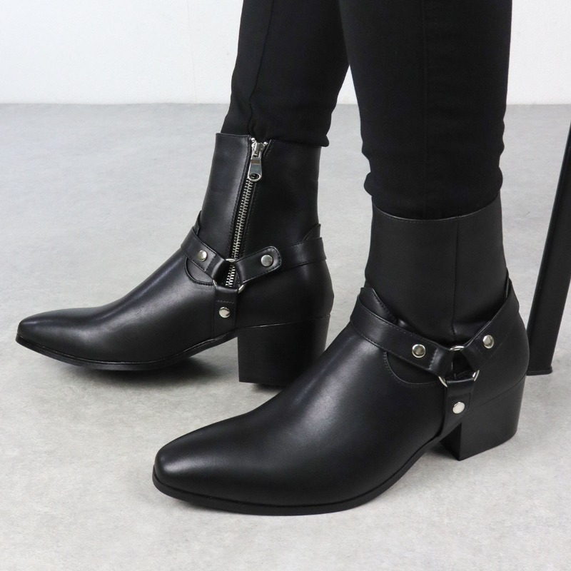 Men Formal Wear With Boots - مصمم الرجال الأحذية الكلاسيكية تشيلسي الكاحل