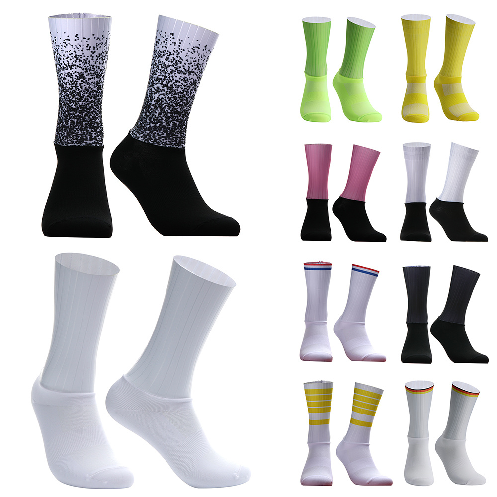 Sock Garter Men - جوارب سيليكون بيضاء للرجال ، جوارب
