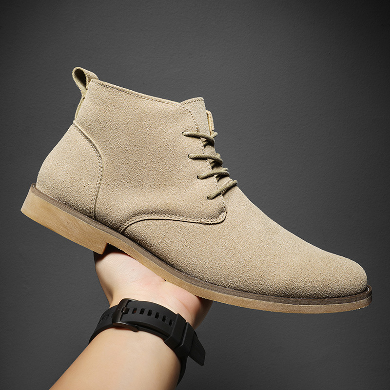 أحذية تشيلسي بنية اللون على ال - مراجعة Men Formal Wear With Boots وسعره