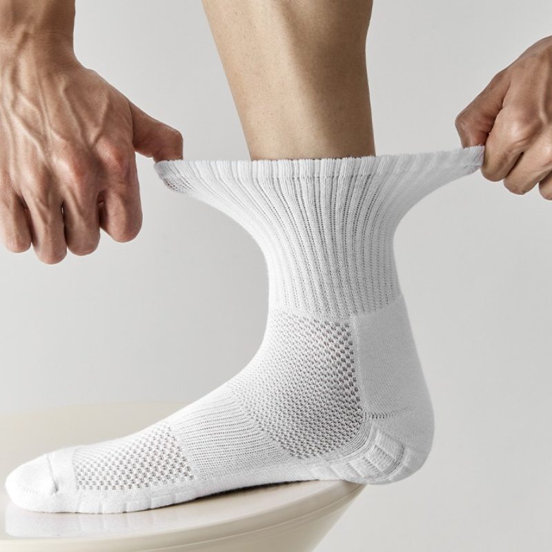 جوارب رياضية سميكة القاع للرجا - مراجعة Sock Garter Men وسعره