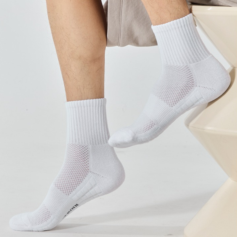 جوارب رياضية سميكة القاع للرجا - مراجعة Sock Garter Men وسعره