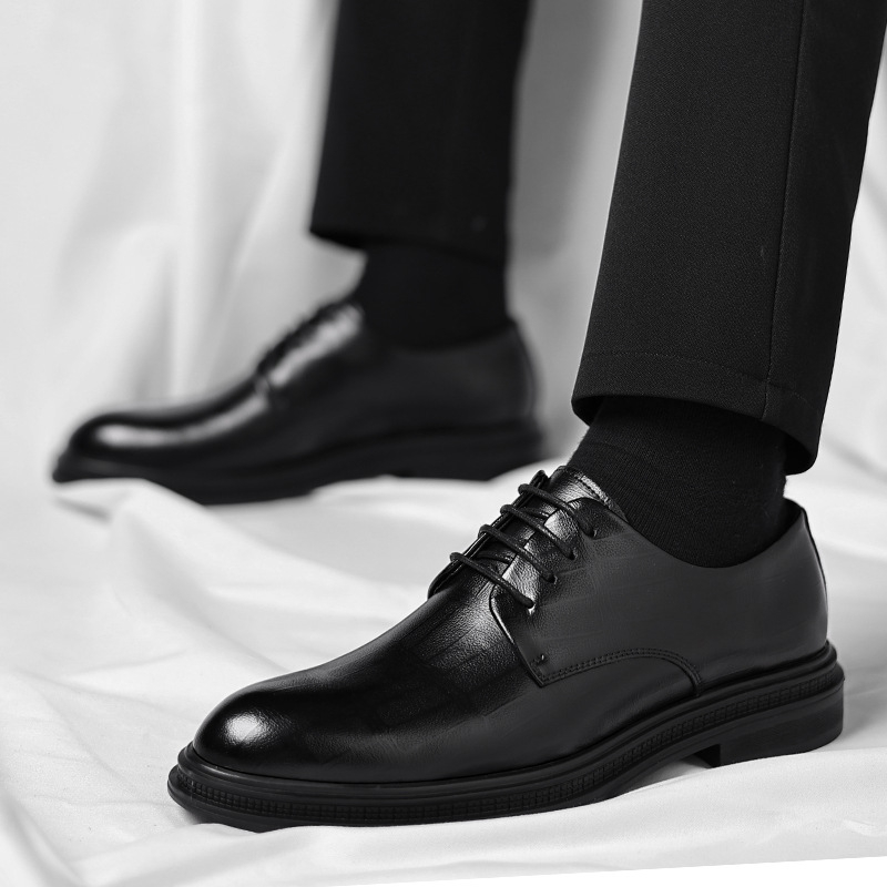أحذية رجالية رسمية سوداء من ال - مراجعة Men Formal Wear All Black وسعره