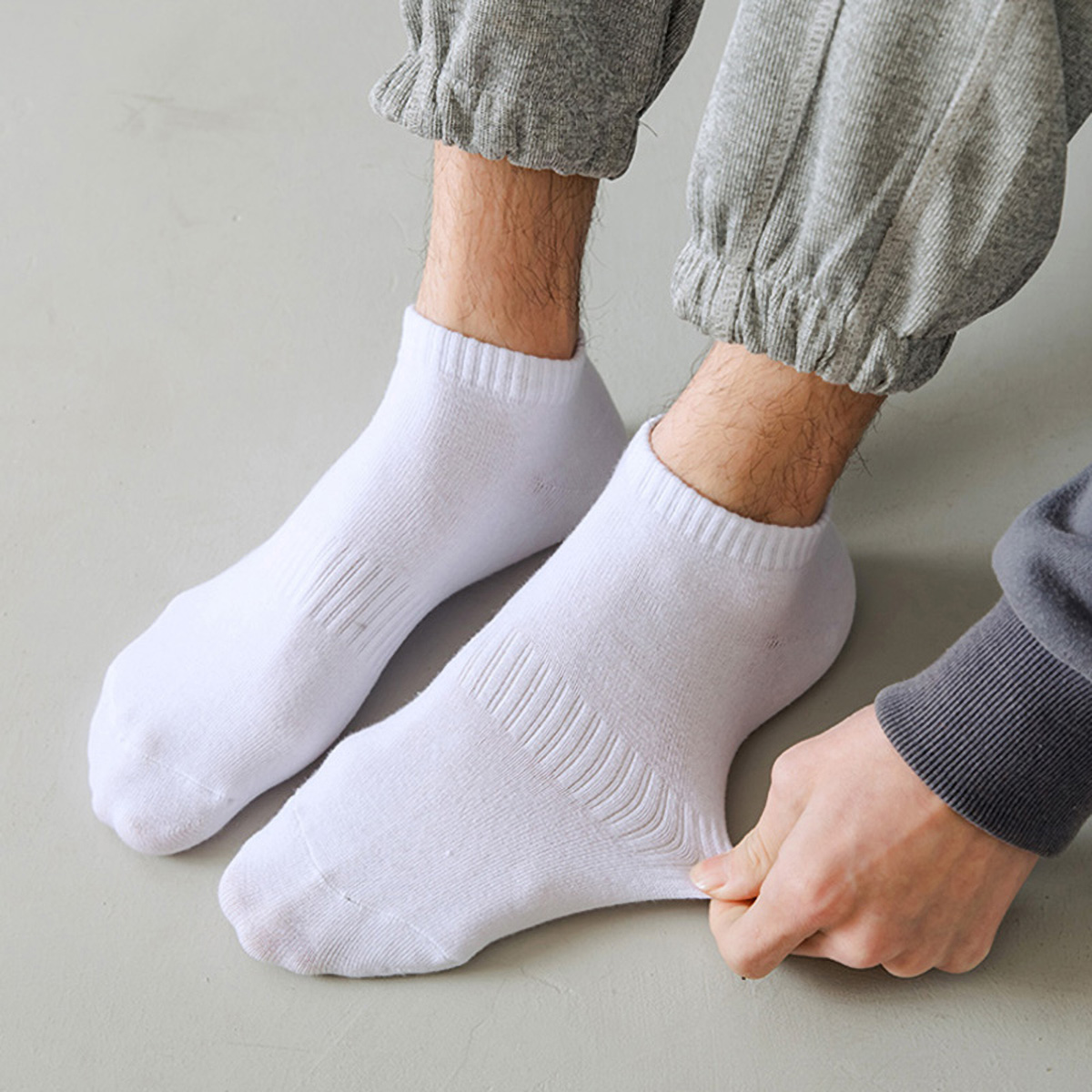 1/5 أزواج للجنسين الأبيض والأس - مراجعة Sock Garter Men وسعره