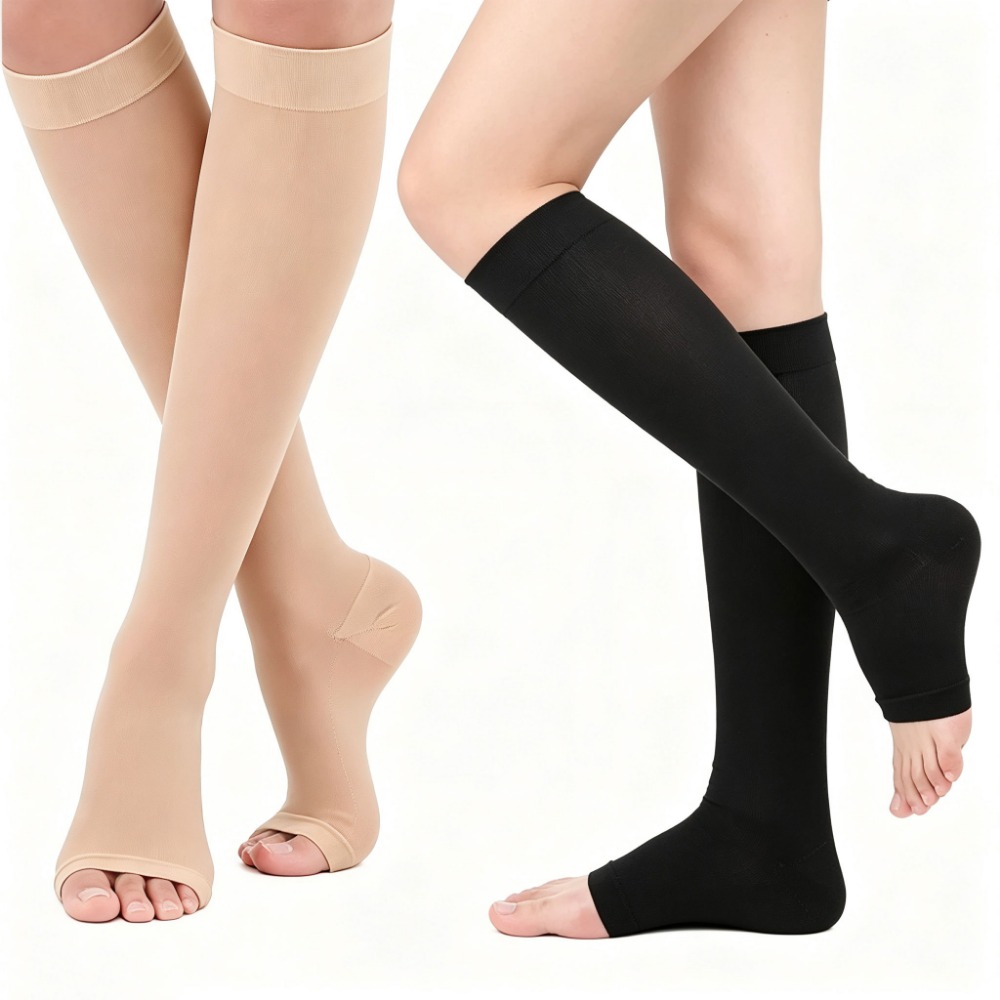 جوارب ضاغطة بدون أصابع، دعم طب - مراجعة Sock Garter Men وسعره